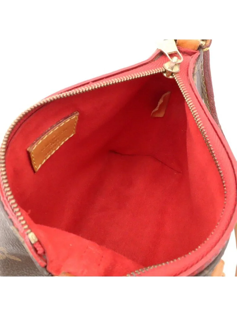 Louis Vuitton Monogram Nano Pallas Mini Bag 2-Way Crossbody Cerise Red